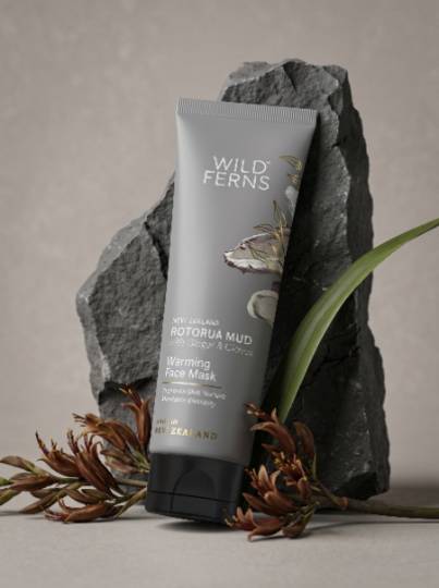 Wild Ferns Rotorua Mud Warming Face Mask 100ml